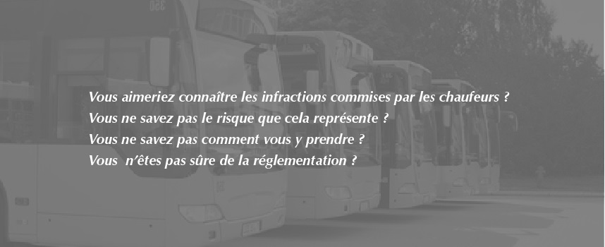 analyse infractions routières conducteurs par RH Transport